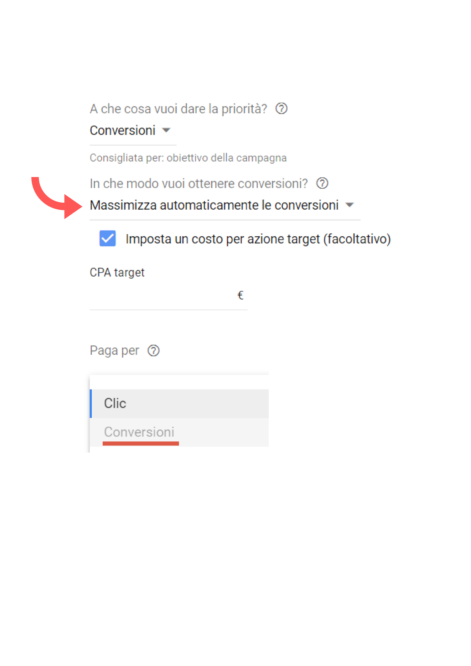 Rete Display: come pagare per conversioni effettive