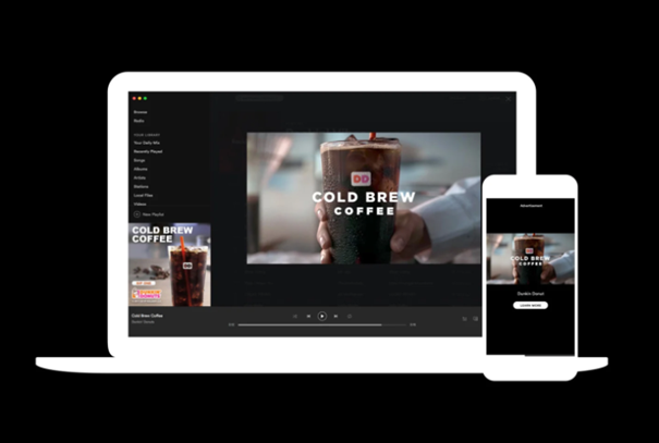 Video Takeover Ads Spotify