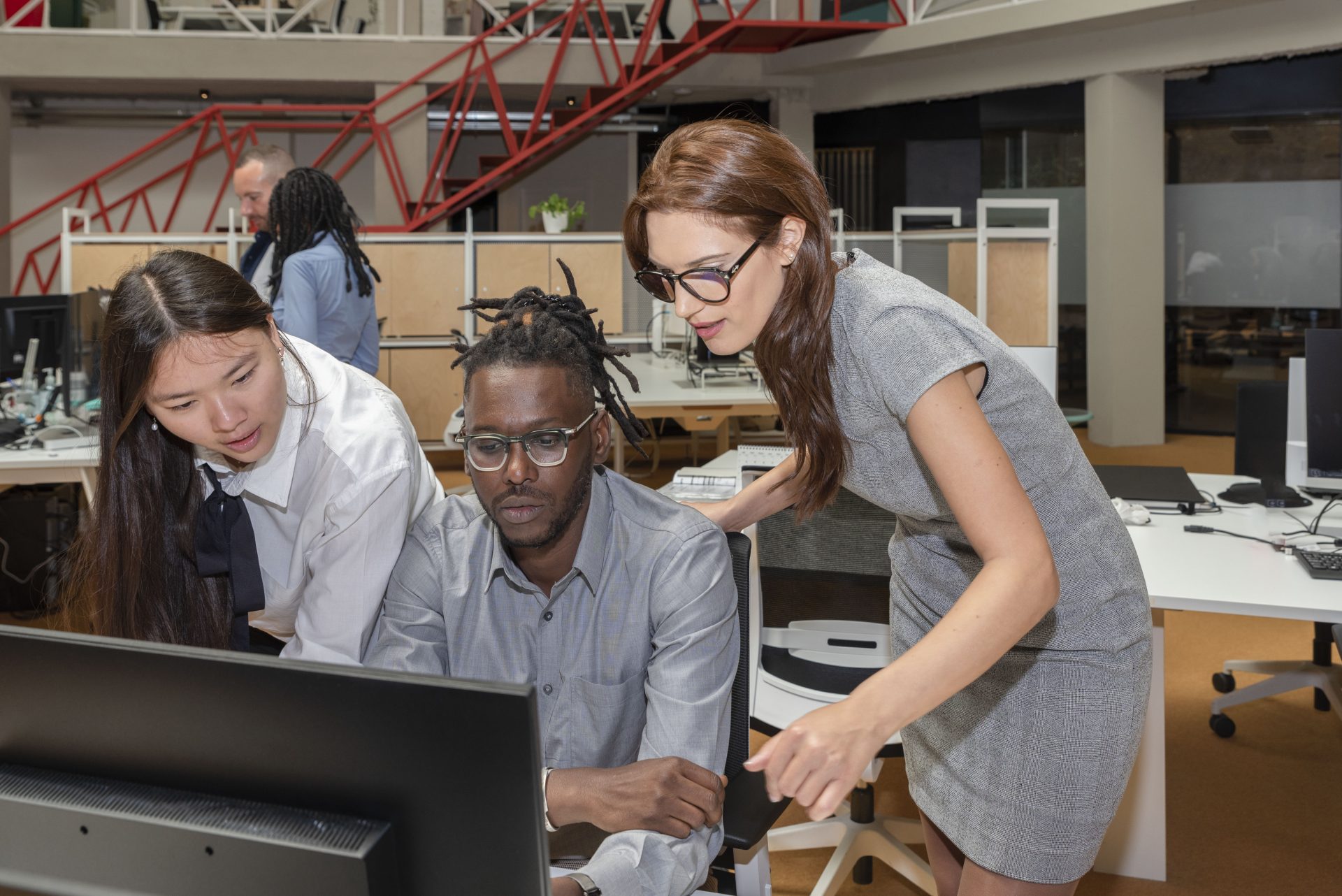Team di digital marketing che lavora sulle campagne di Google ads